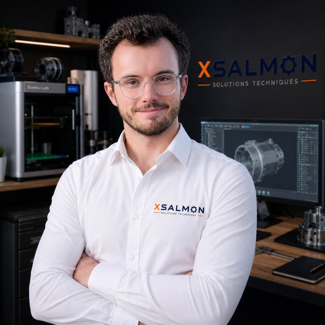 Portrait de Xavier Salmon, fondateur de XSALMON Solutions Techniques